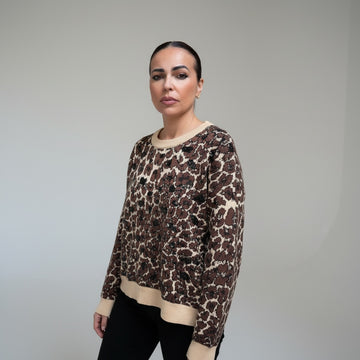 MAGLIA FC726 MACULATO - Maglieria - FRANCESCO COPPOLA