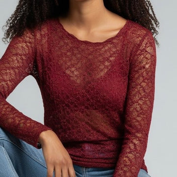 MAGLIA SG 6309 MACRAME - Maglia - SIMONA G