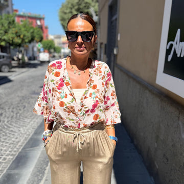 camicia 23170 fiori - CAMICETTA - amuleto