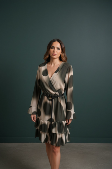 ABITO A-6383 MIDI - Abiti - amuleto