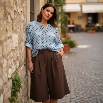 CAMICIA A-23170 POIS - Camicie - amuleto