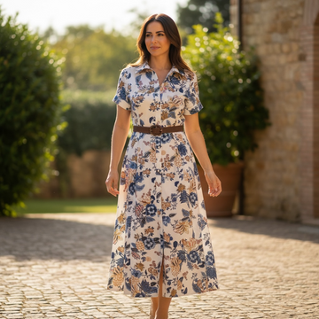 ABITO A-26114 COTONE - Abiti - amuleto
