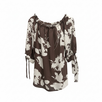 BLUSA A-VS134 FIORI - BLUSA - amuleto