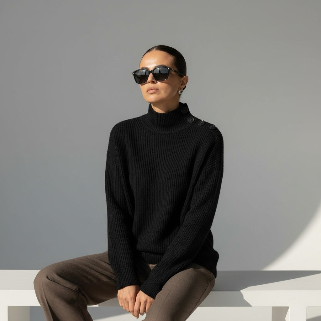 MAGLIA FC3388 BOTTONI SPALLA - Maglieria - FRANCESCO COPPOLA