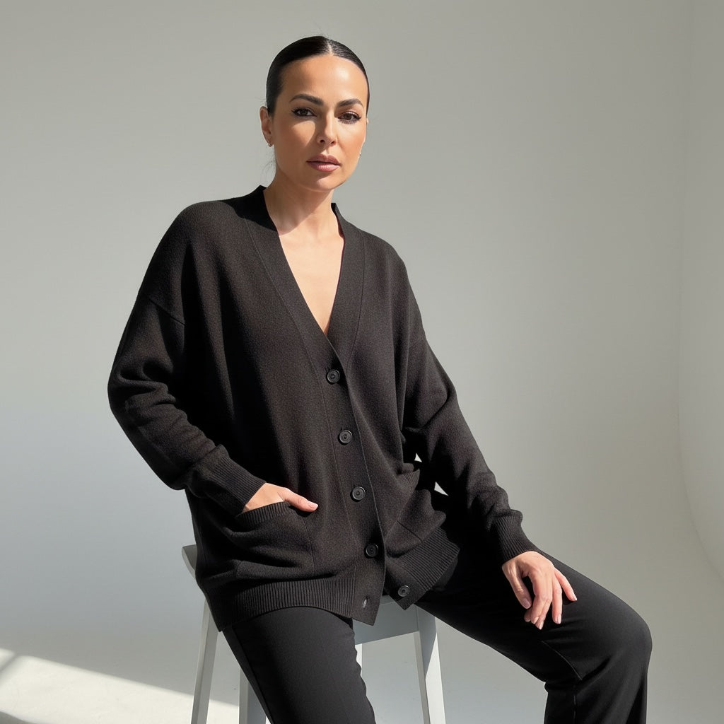 CARDIGAN SG36 OVER - Cardigan - SIMONA G